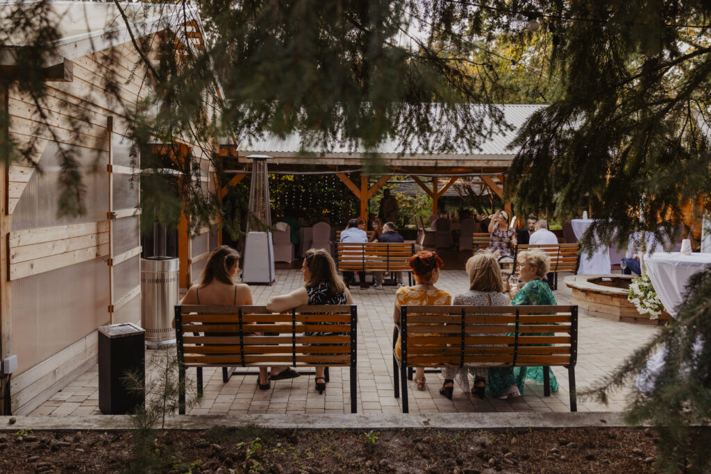 Sala bankietowa w plenerze | ślub w plenerze | park weselny murowianki